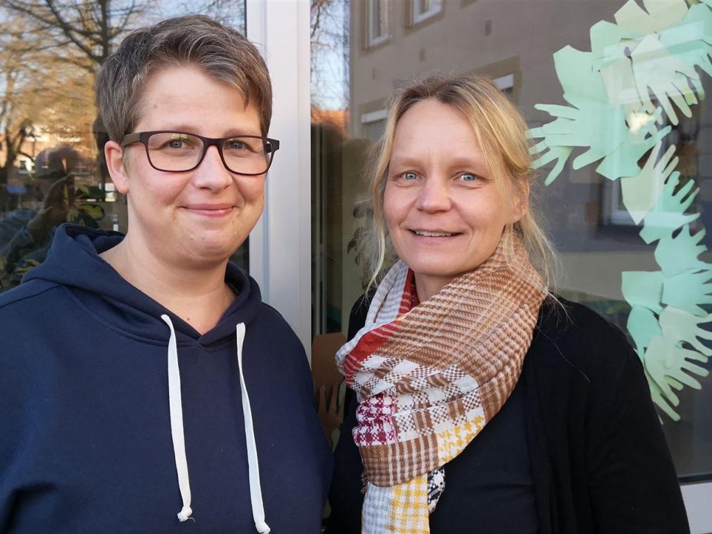 Tanja Kummer und Astrid Hüpel 